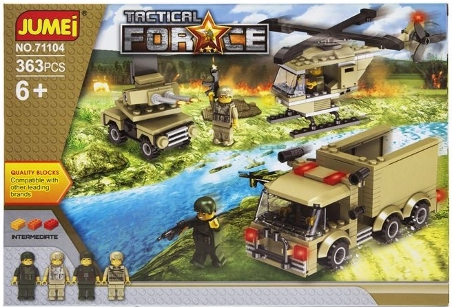 Jumei Tactical Force building set – tactical units 363 pieces - 1 piece