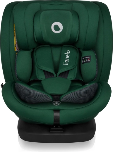 Dječja autosjedalica Lionelo Bastiaan i-Size 40–150 cm Green Forest, rotirajuća 4u1 s ISOFIX-om