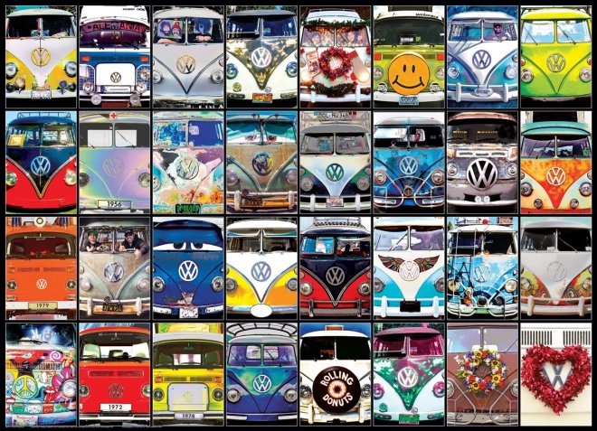 Puzzle EUROGRAPHICS VW Cool Faces 1000 dijelova