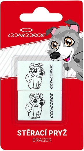 Gumica CONCORDE Volfík, set 2 kom