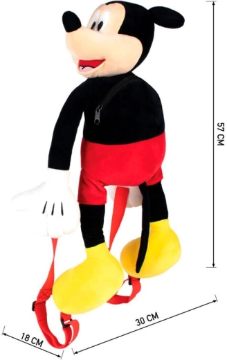 Disney Mickey Mouse plišani ruksak 57 cm