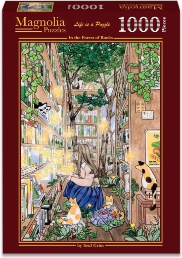 Magnolia puzzle U šumi knjiga 1000 dijelova
