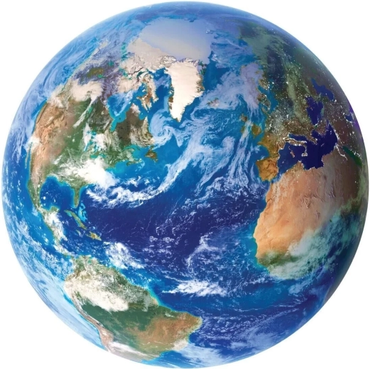 Okrugle puzzle Planet Zemlja 570 dijelova