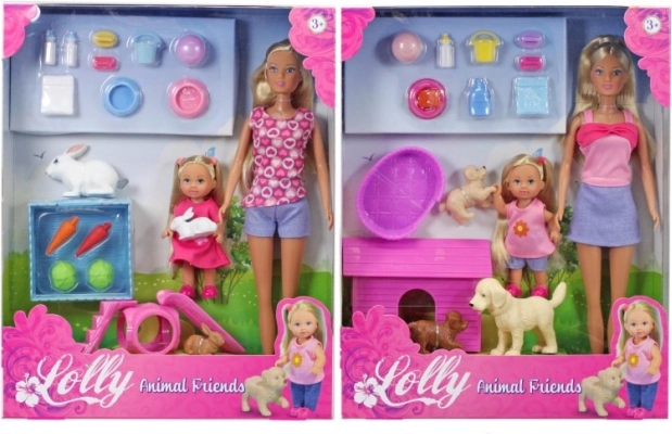 Steffi i Evi sa životinjicama