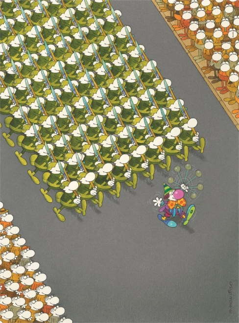 Clementoni puzzle Pochod 500 dijelova