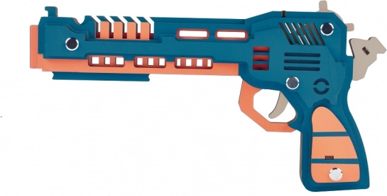 Drvene 3D puzzle - vuk s gumicama