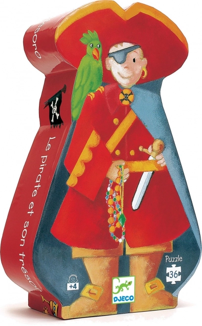 DJECO slagalica Pirat 36 dijelova