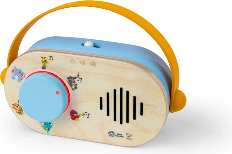 Glazbeno radio za bebe Discovery Radio od BABY EINSTEIN i HAPE, 6m+