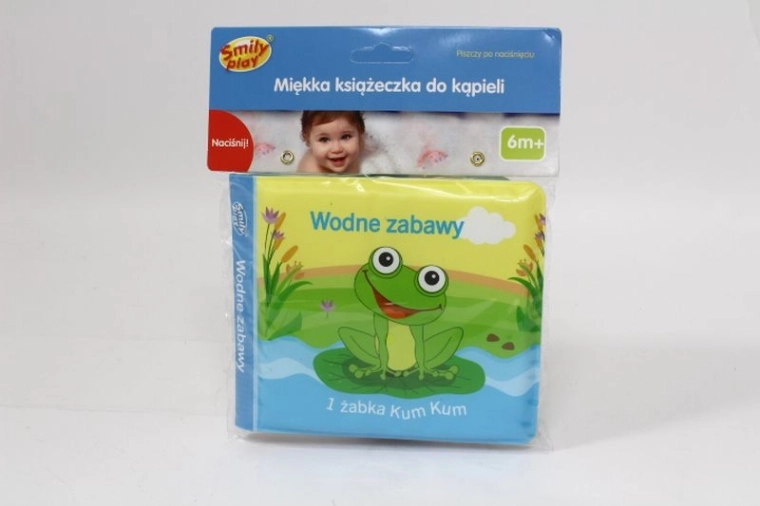 SmilyPlay mekana piskutava knjižica za kupanje sa životinjama