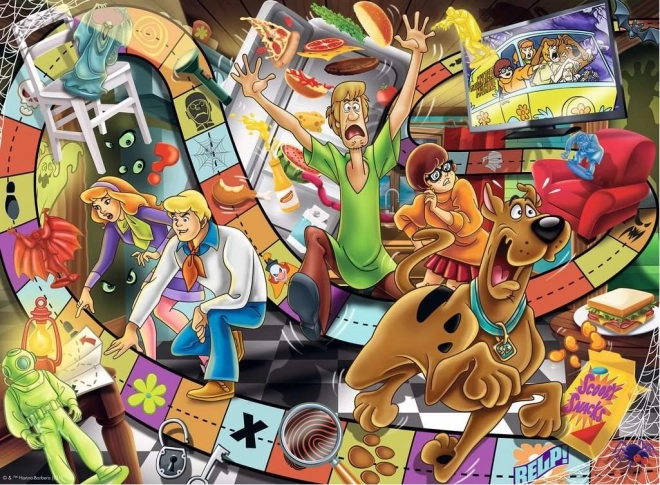 Ravensburger puzzle SCOOBY-DOO Sablasna igra 200 dijelova
