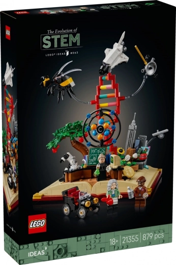 LEGO Ideas 21355 Evolucija prirodnih znanosti – kolekcionarski model za odrasle