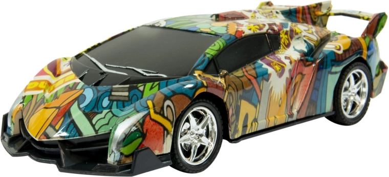 Sportski automobil na daljinsko upravljanje graffiti - 1 komad