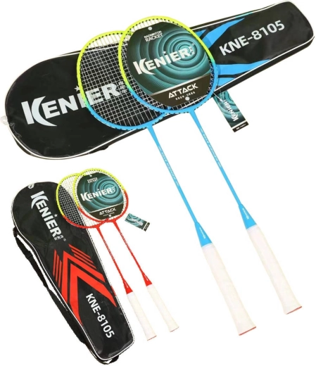 Badmintonski set Kenier s torbicom, 2 reketa i 5 loptica