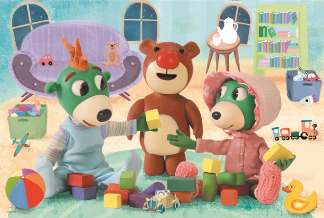 Puzzle Laku noć TREFLIĆI maxi 24 dijelova