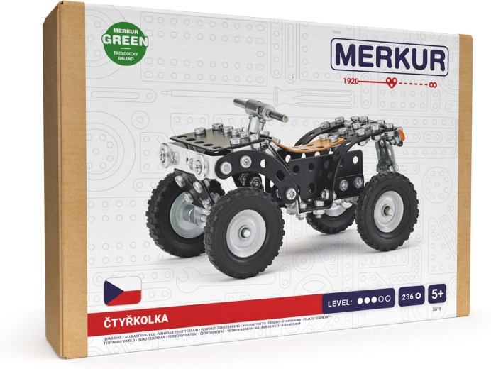 MERKUR Četverocikl – konstrukcijski set od 236 dijelova