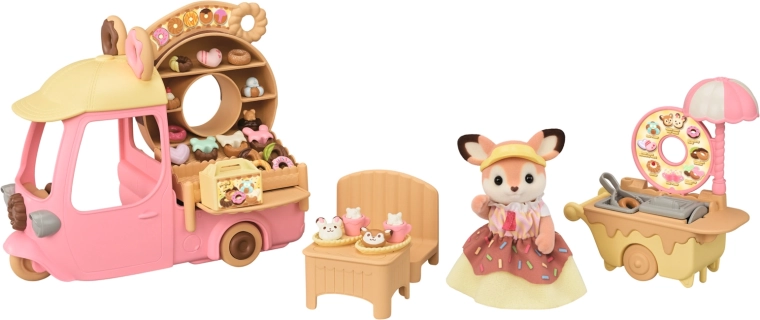 Sylvanian Families Donut Cart Playset