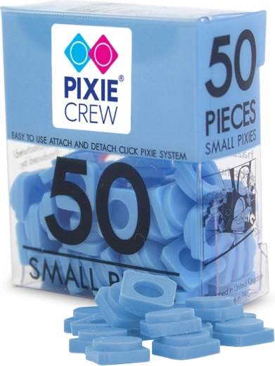 Pixie crew mali silikonski pikseli svijetloplavi (cca 50 kom)