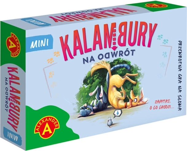 Pictionary naopačke mini – društvena zabavna igra za džep