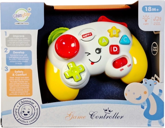 Interaktivni dječji gamepad sa svjetlima i zvukovima
