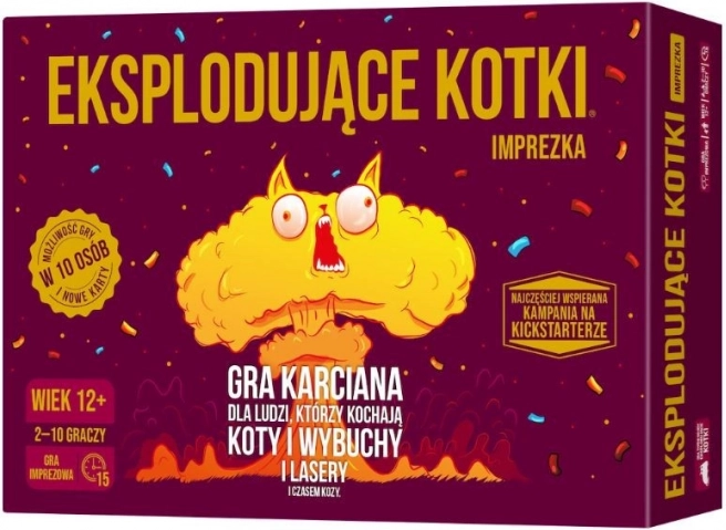Igra Exploding Cats: (tiho izdanje)
