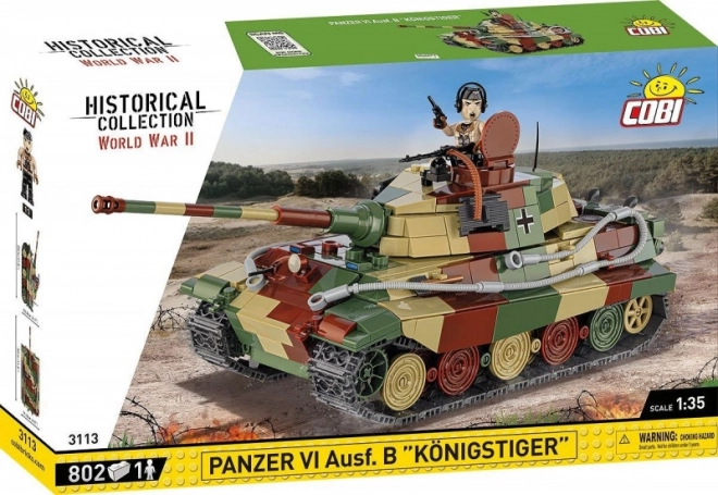 Konstruktorski set tenka Panzer VI Ausf. B Königstiger 1:35 od COBI-ja
