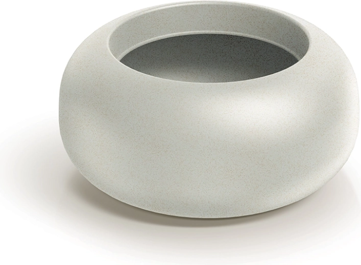 zdjela za cvijeće Ulpho Bowl 48 cm – pješčana, za vanjsku i unutarnju upotrebu