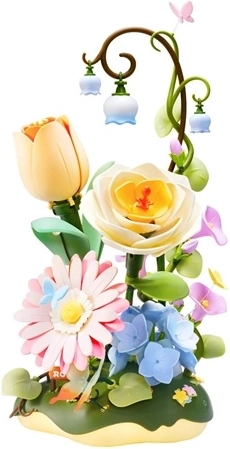 RoboTime 3D Flowering Garden Puzzle
