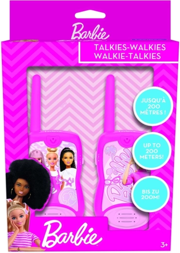 Dječije walkie-talkie LEXIBOOK BARBIE s dosegom 200 m