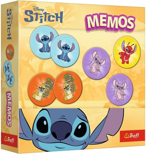 Papirnato memory Lilo & Stitch – obiteljska igra memorije