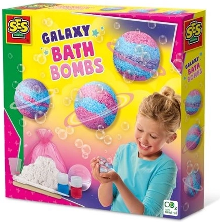 SES Creative galaktičke šumeće bombe za kupanje – kreativni set