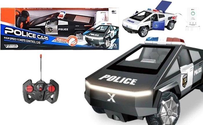 Futuristički policijski automobil na daljinsko upravljanje