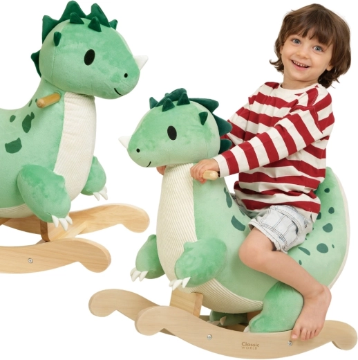 Classic World plišani dinosaurus za ljuljanje