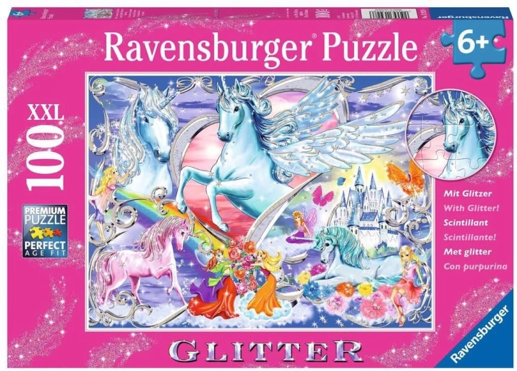RAVENSBURGER Sjajne puzzle Konjski san XXL 100 dijelova