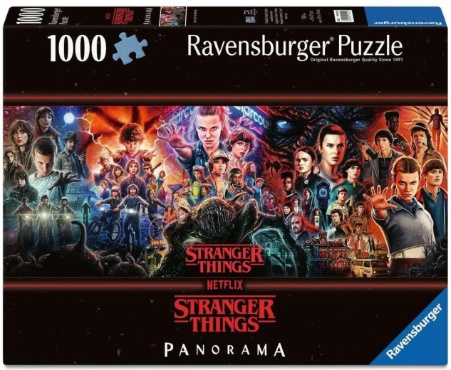 Panoramske puzzle Stranger Things 1000 dijelova RAVENSBURGER