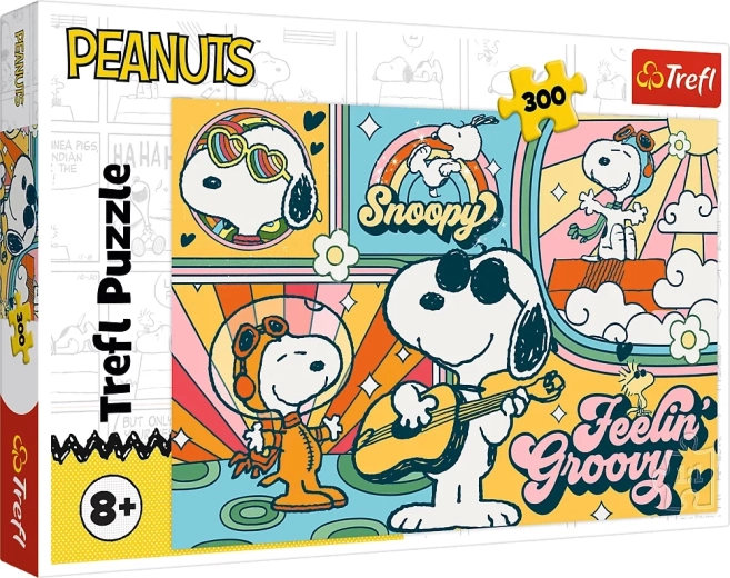 Puzzle Zabavan svijet PEANUTS 300 dijelova