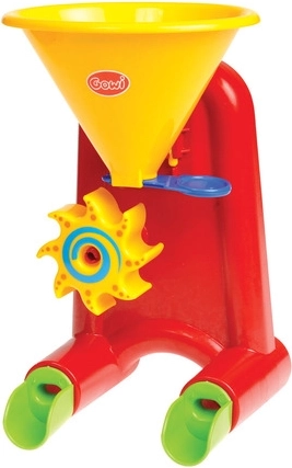 Mini mlin za vodu i pijesak crveni