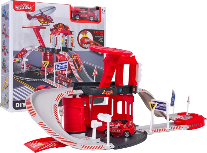 Fire Station Garage with Launcher