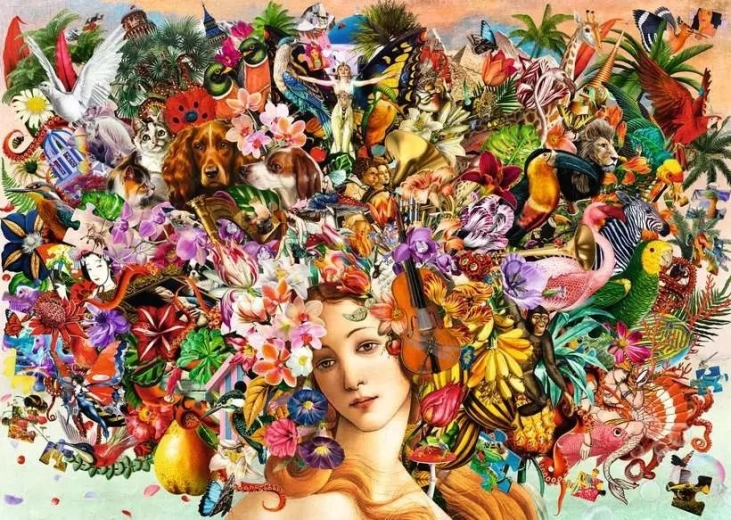 Ravensburger puzzle Mentalna eksplozija 1000 dijelova