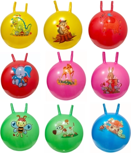 Skakaća lopta s ručkama 45 cm