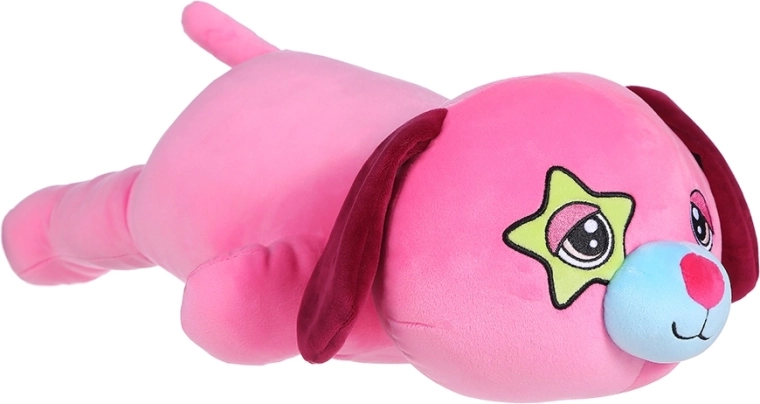 Plišani psić Breskvica 50 cm – ležeći