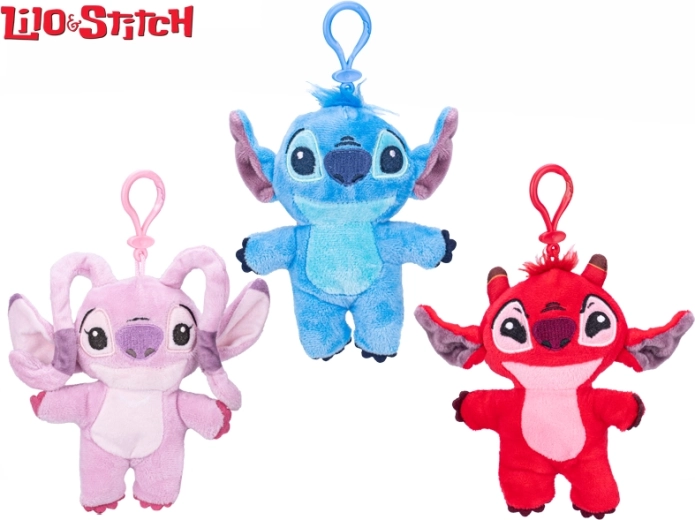 Plišani privjesak za ključeve Lilo & Stitch 13 cm