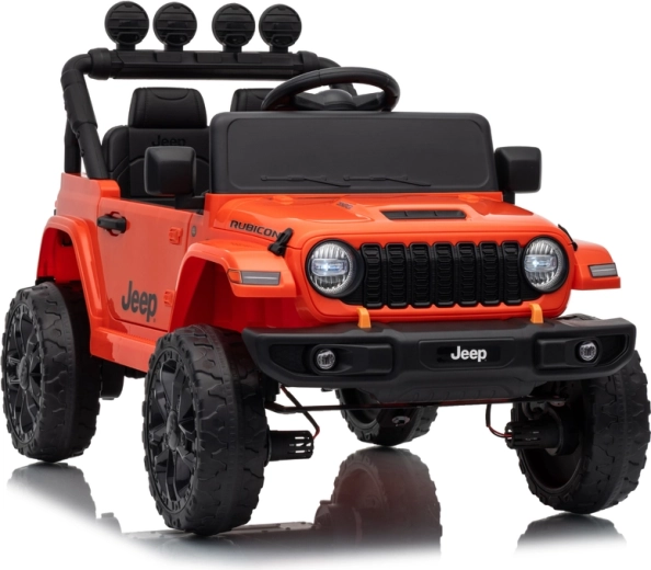 Dječji električni auto Jeep Rubicon 24 V narančasti
