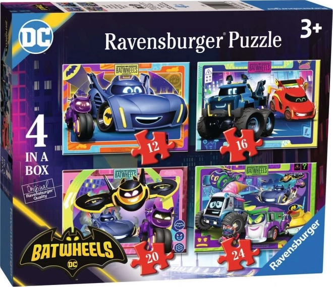 Puzzle Batwheels od Ravensburger, 4u1