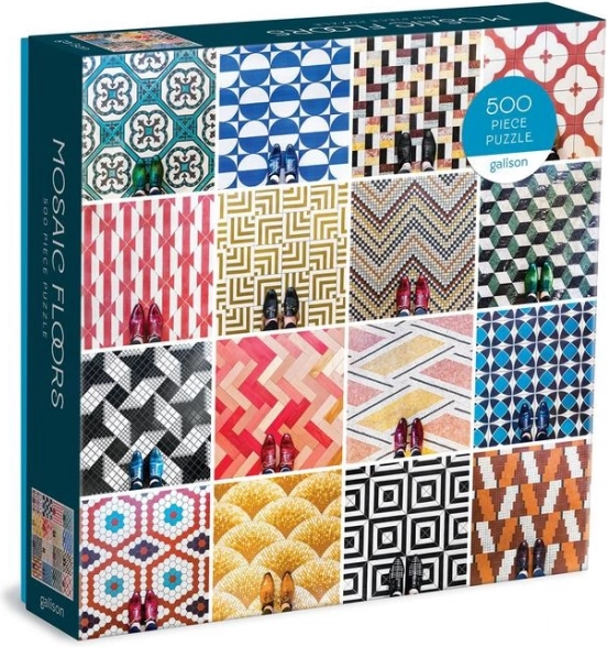 Galison puzzle Mozaikni podovi 500 dijelova