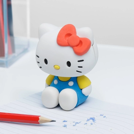 Hello Kitty figure-shaped eraser