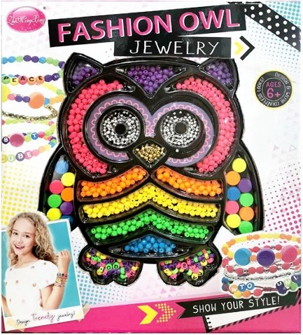 Šarene perlice za izradu narukvica u sovastom pakiranju