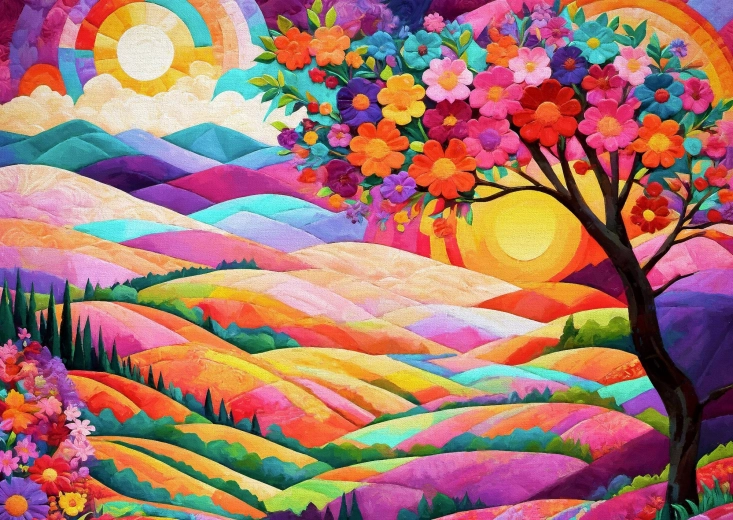 Enjoy puzzle Zemlja dvaju sunaca 1000 dijelova