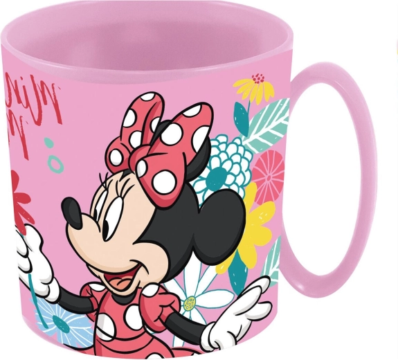 Dječja šalica 350 ml Minnie plastična ružičasta