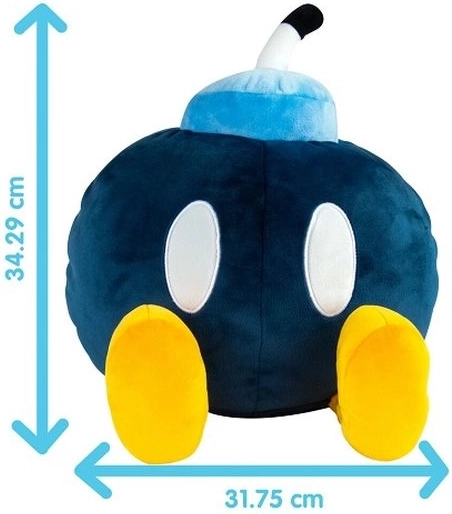 TOMY Mocchi-Mocchi plišana igračka Super Mario Bob-omb