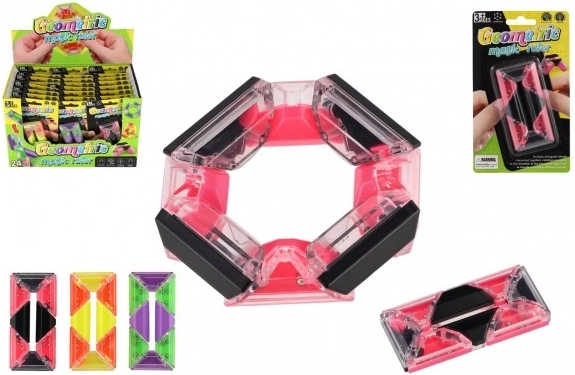 Antistresovna slagalica pravokutnik s kuglicama, plastika 4 × 8 cm